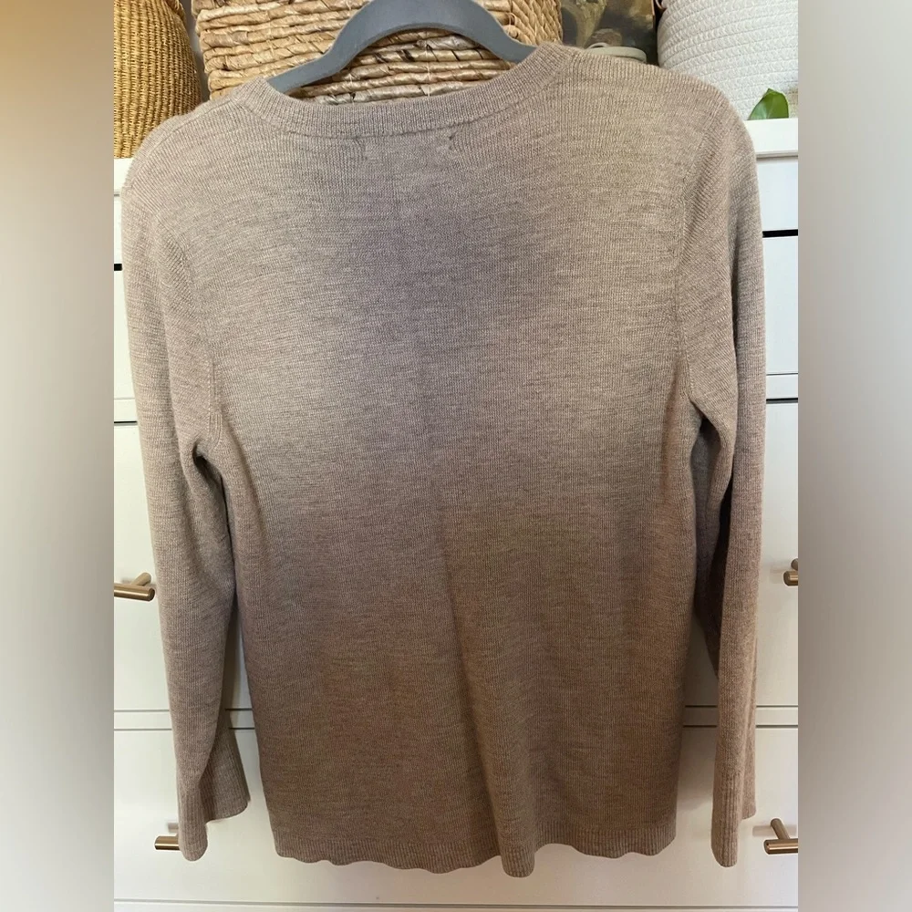 Banana Republic Alpaca Blend Crewneck Cardigan - Picture 3 of 7